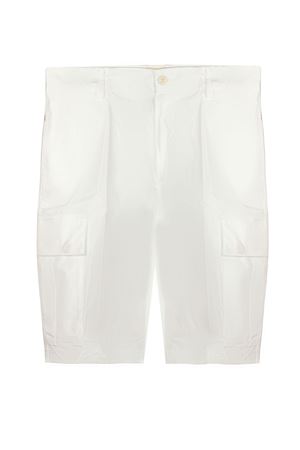 Bermuda cargo in misto cotone bianco NEW YORK | ATLANTA4K130BIANCO